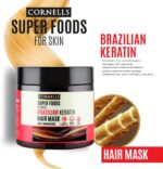 ⁦كورنلز سوبر فودز ماسك الشعر بخلاصة الكيراتين البرازيلي 475 مل⁩ - الصورة ⁦4⁩
