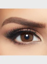 ليالا عدسات لاصقة شوكلت براون