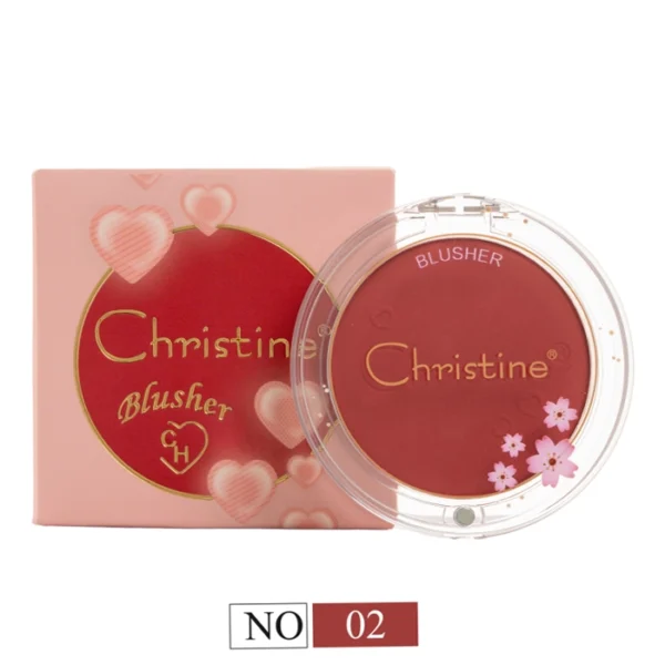 ⁦كرستين بودرة احمر خدود رقم (2)⁩ - الصورة ⁦3⁩