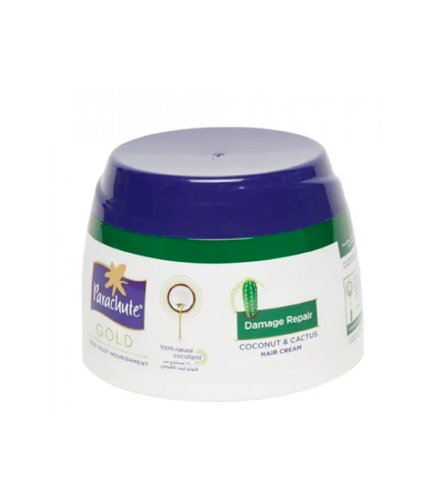 عبوة باراشوت جولد كريم علاج الشعر التالف بجوز الهند والصبار 210 مل
