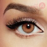 ⁦ليالا عدسات لاصقة جولدن براون⁩ - الصورة ⁦2⁩