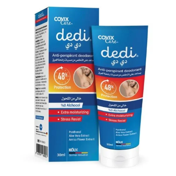 ⁦كوفيكس كير دي دي كريم مزيل عرق للرجال 30 مل⁩ - الصورة ⁦2⁩