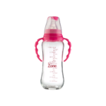 بيبي زون رضاعة بلاستك بيد 240مل  8515