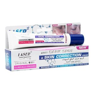 ليزر وايت كريم مصحح ومزيل البقع السوداء 30 جم