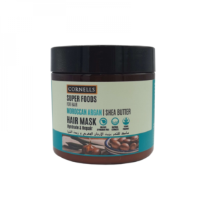 كورنلز سوبر فودز ماسك مرطب للشعر بزيت الارجان وزبدة الشيا 475 مل