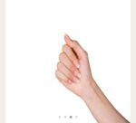 ⁦لوكا اظافر صناعية شكل بيضاوي لون فرنسي N7⁩ - الصورة ⁦3⁩