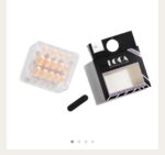 ⁦لوكا اظافر صناعية شكل بيضاوي لون فرنسي N7⁩ - الصورة ⁦2⁩