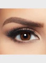 ⁦ليالا عدسات لاصقة سن كيس براون⁩ - الصورة ⁦3⁩