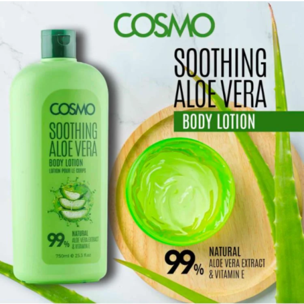⁦كوزمو لوشن مرطب للجسم بالصبار 750 مل⁩ - الصورة ⁦3⁩