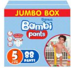 بامبى كلوت جامبو بوكس (5) *88 حفاض