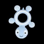 ⁦بيبي زون عضاضة سيليكون للاطفال شكل سلحفاه (+3) 8258⁩ - الصورة ⁦5⁩