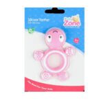 ⁦بيبي زون عضاضة سيليكون للاطفال شكل سلحفاه (+3) 8258⁩ - الصورة ⁦4⁩