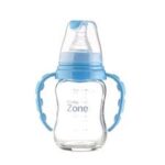 بيبي زون رضاعة زجاجية بيدين 120 مل 8525