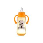 بيبي زون رضاعه بلاستيك ملونة بيدين240 مل 8536