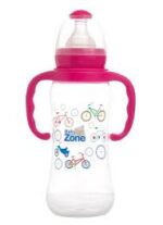 ⁦بيبي زون رضاعة بلاستك بيدين 250 مل  8530⁩ - الصورة ⁦2⁩