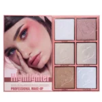 ⁦كرستين باليت 3*1 احمر خدود +ظل العيون +اضاءة K2309⁩ - الصورة ⁦4⁩