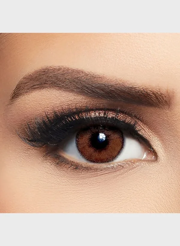 ليالا عدسات لاصقة شهرية افينا برون