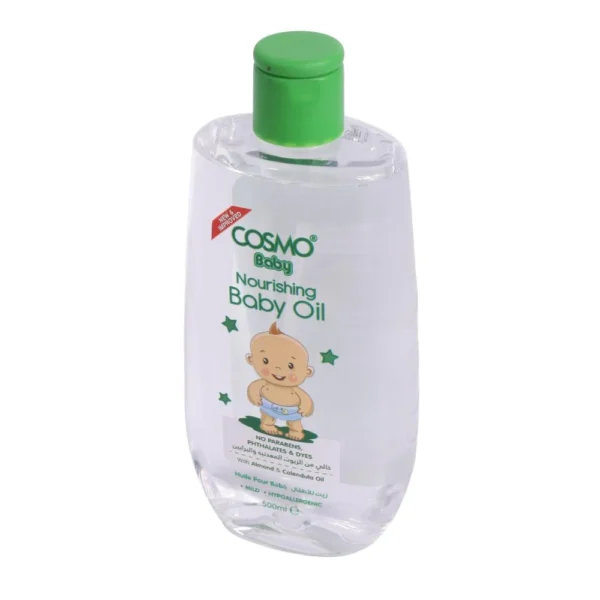 ⁦كوزمو بيبي زيت مغذي للاطفال 500 مل⁩ - الصورة ⁦4⁩