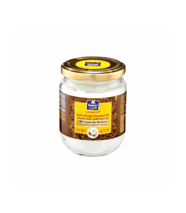 عبوة باراشوت زيت جوز الهند البكر العضوي 100% حجم 200 مل مرطب طبيعي