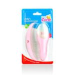 ⁦بيبي زون فرشة ومشط شعر للاطفال حديث الولادة 8451⁩ - الصورة ⁦2⁩