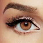 ليالا عدسات لاصقة جولدن براون