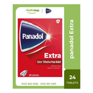 عبوة بانادول اكسترا مسكن قوي للألم تحتوي على 24 قرصاً