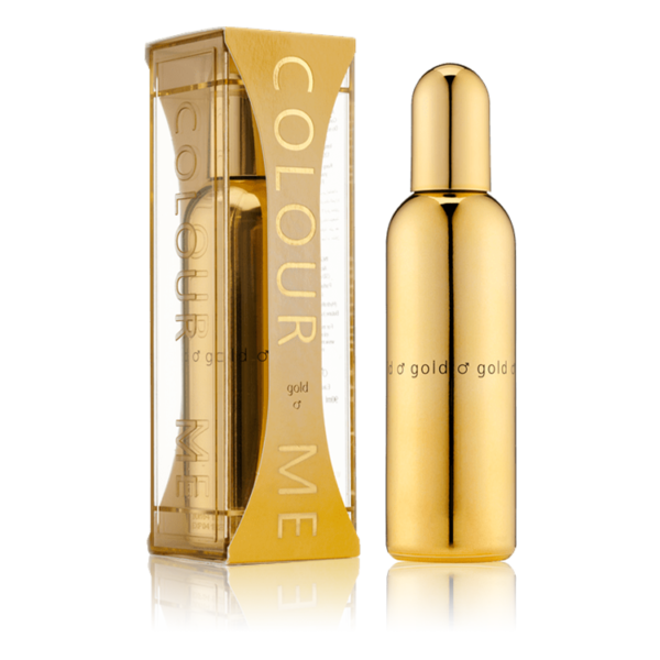 ⁦كلر مي او دي بارفيوم عطر رجالي جولد  100 مل⁩ - الصورة ⁦3⁩