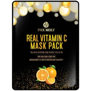 قناع ورقي باكس مولي ريل فيتامين سي لتفتيح ونضارة البشرة