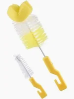 ⁦بيبي زون فرشة تنظيف رضاعة اطفال 2 حبه 8371⁩ - الصورة ⁦2⁩