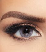 ⁦ليالا عدسات لاصقة شهرية موون جري⁩ - الصورة ⁦2⁩