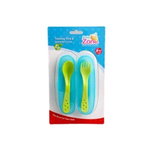 بيبي زون ملعقة وشوكة للاطفال 8442